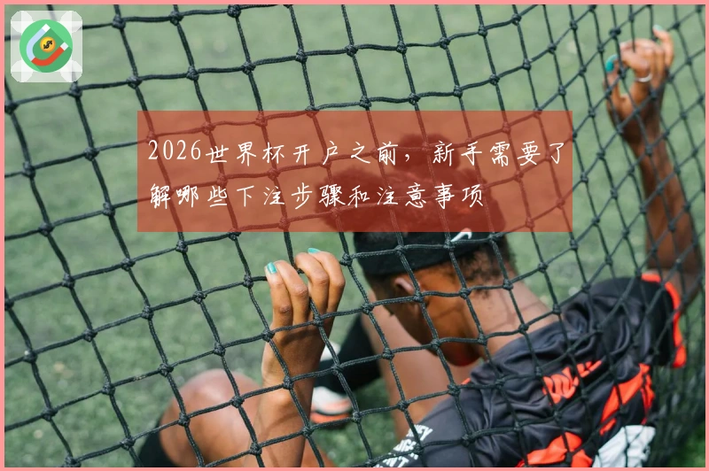 2026世界杯开户之前，新手需要了解哪些下注步骤和注意事项