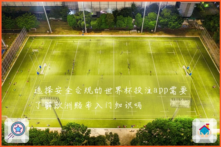选择安全合规的世界杯投注app需要了解欧洲赔率入门知识吗