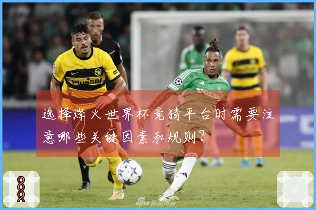 选择烽火世界杯竞猜平台时需要注意哪些关键因素和规则？